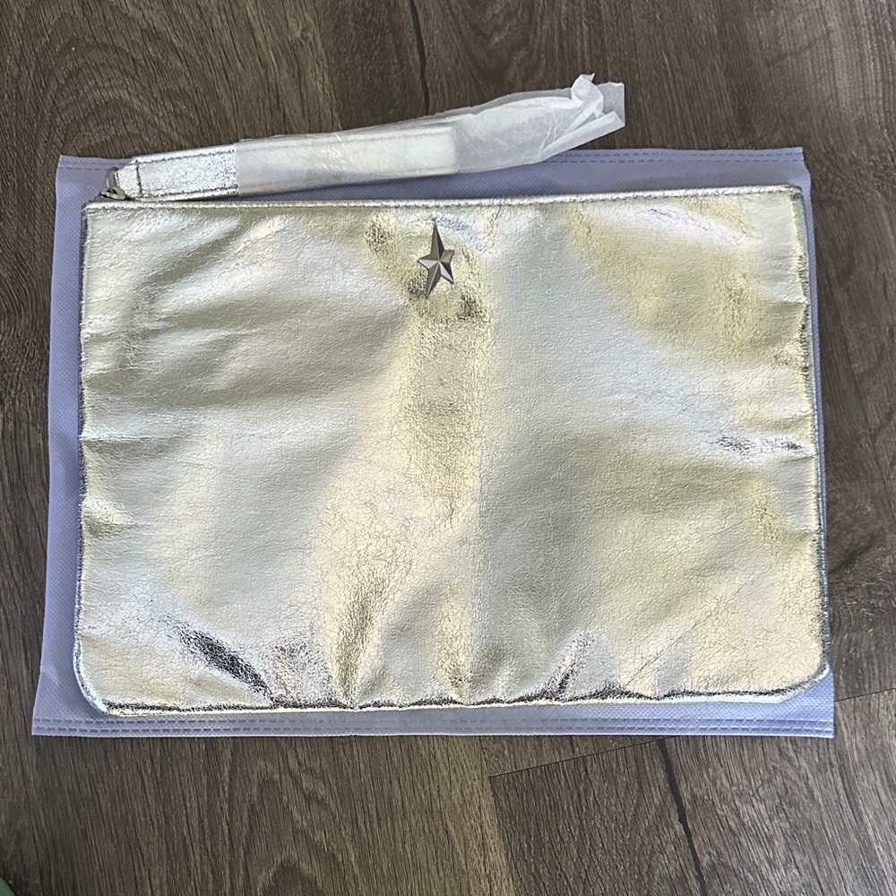 Mugler Silver Star Clutch